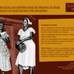 A História Social das diásporas musicais africanas no Brasil e a formação das musicalidades afro-brasileiras