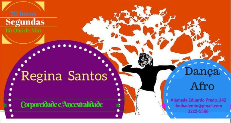 Inscrições abertas para aulas de Dança Afro com Regina Santos