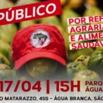 Urgente: Ato Público Por Reforma Agrária e Alimentação Saudável